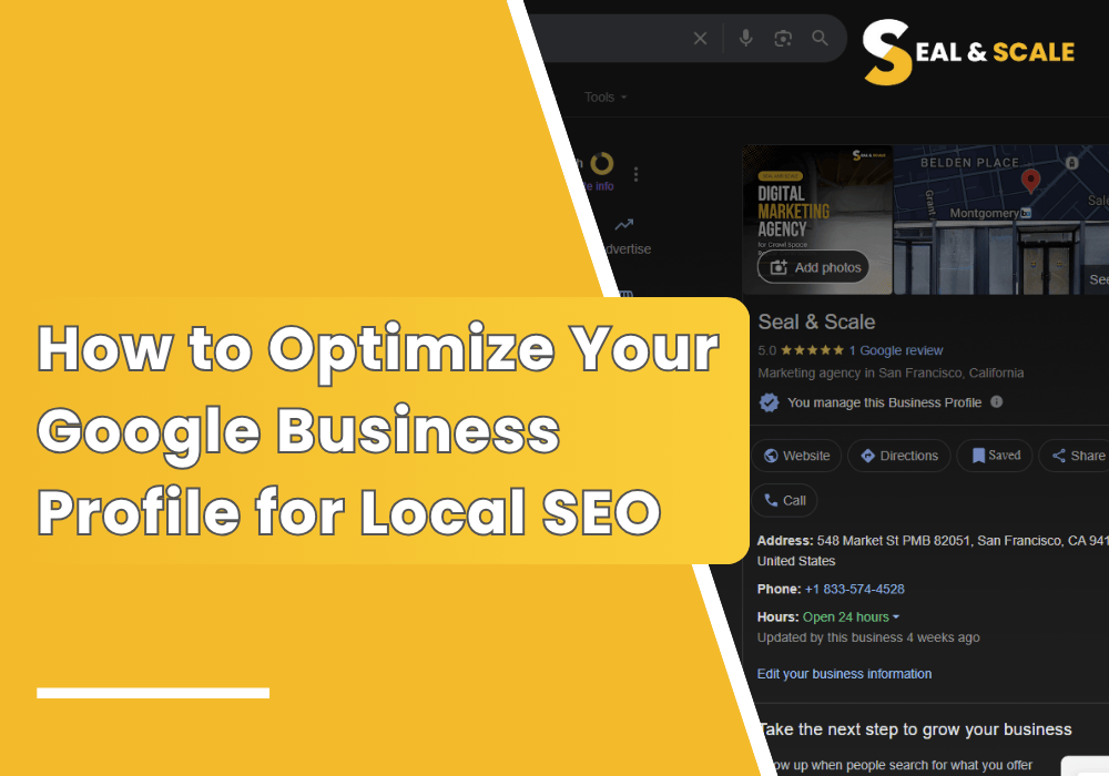 How to Optimize Your Google Business Profile for Local SEO